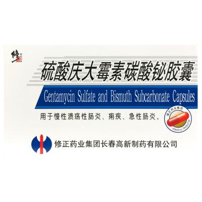 硫酸庆大霉素碳酸铋胶囊