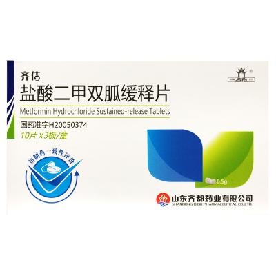 盐酸二甲双胍缓释片