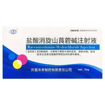 盐酸消旋山莨菪碱注射液